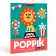 Poppik - Panorama + 750 stickers CIRQUE  (3-6 ans) - Jeu éducatif