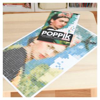 Poppik - Poster + 1600 stickers FRIDA KAHLO (+ 10 ans) - Poster en sticker