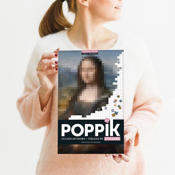 Poppik - Poster + 1600 stickers JOCONDE (+ 10 ans) - Poster en sticker