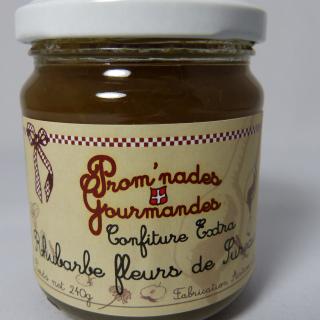Prom'nades Gourmandes - Rhubarbe et fleurs de sureau - Confiture - 0.24