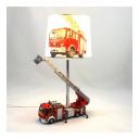 Rêve de Lampes - Lampe camion de pompiers personnalisable - Lampes enfant