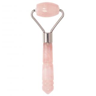 Rollonjade - Mini roll on massage en quartz rose - Accessoire de massage