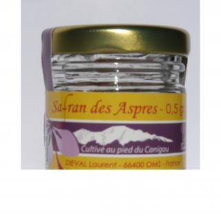 Safran des Aspres - Safran AB millésimé - 0.5gr - epice