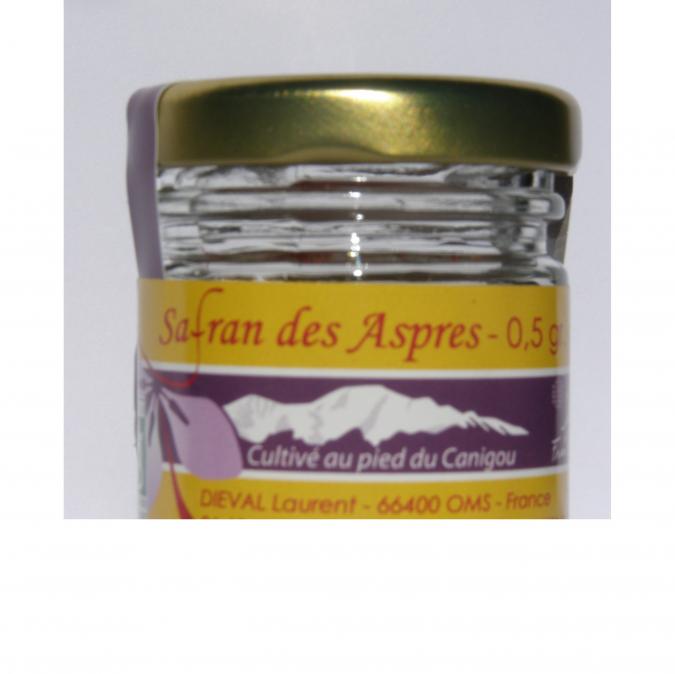 Safran des Aspres - Safran AB millésimé - 0.5gr - epice
