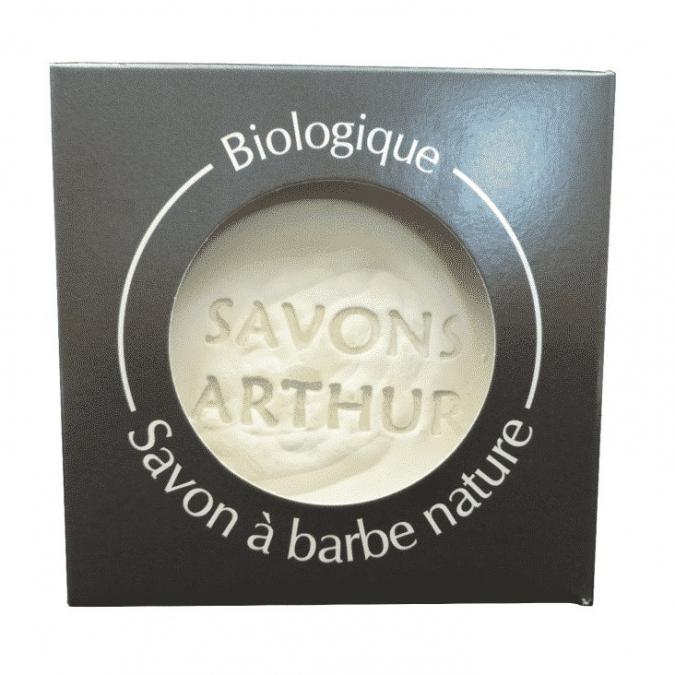 SAVONS ARTHUR - Recharge savon à barbe bio – Peaux sensibles - Savon à barbe