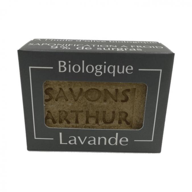 SAVONS ARTHUR - Savon bio lavande – favorise calme et décontraction - Savon - 0.12