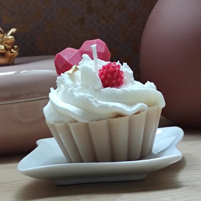 Senteurs & Merveilles - Bougie cupcake - Bougie - Cupcake