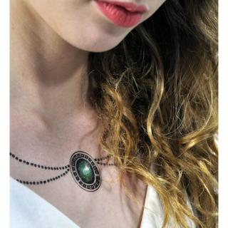 Sioou - Emerald - Tatouage éphémère