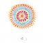 Sioou - Mandala coloré x5 - Tatouage éphémère