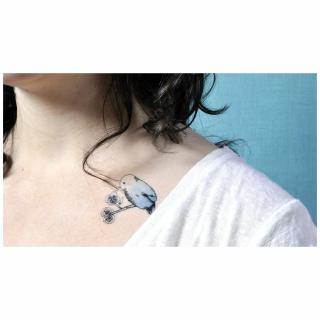 Sioou - Mini Birds - Tatouage éphémère