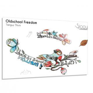 Sioou - Oldschool Freedom - Tatouage éphémère