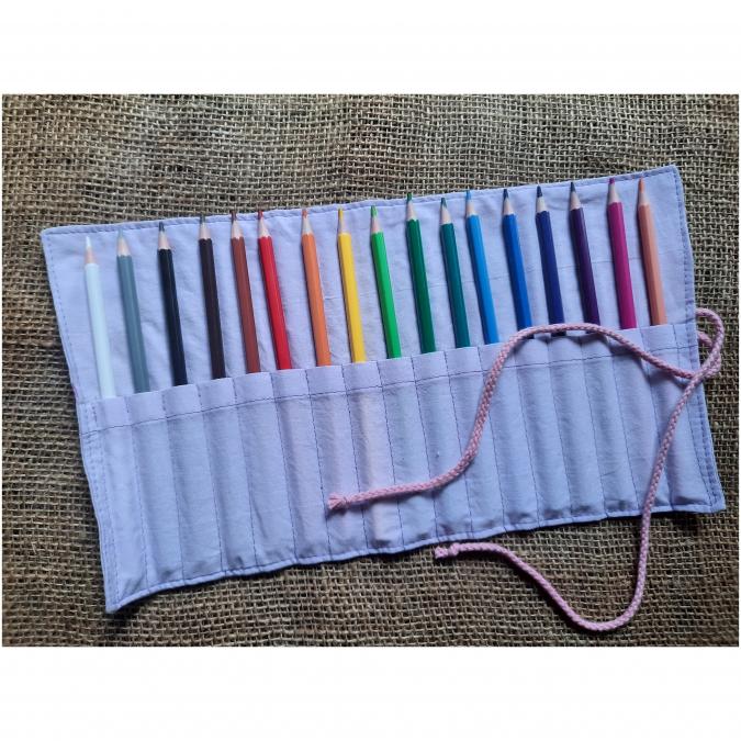 Suivez le fil - Trousse à crayons  17 couleurs - trousse à crayons
