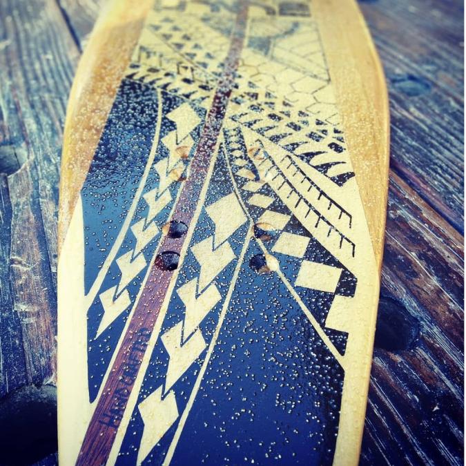 Tahitian Rides & Woodworks - Fagamalo - Cruiser board