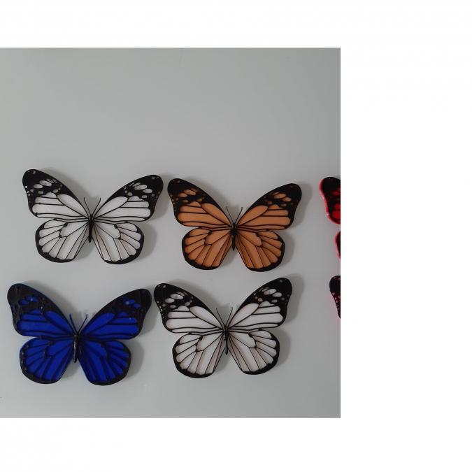 TD-PRINT-3D - Papillon - ___Objet décoratif - Plastique