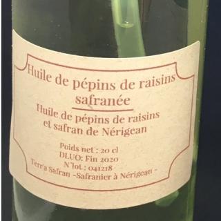 Terr'a Safran - Duo huile &amp; vinaigre safranés - Huile - 0.500