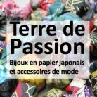 Terre de passion - Création artisanale de bijoux origami en papier japonais et maroquinerie textile