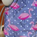 Têt'en l'air - Snood Capuche FLAMANT ROSE - Accessoires de mode (enfant)