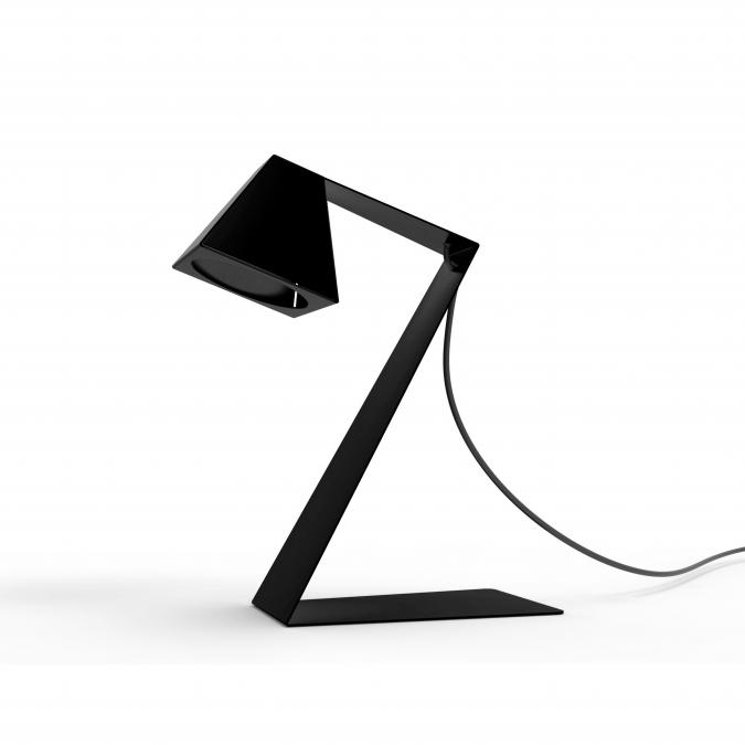 Thomas de Lussac - Big z light Noir - Lampe de bureau - ampoule(s)