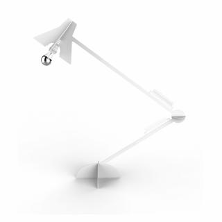Thomas de Lussac - Larketip Blanc - Lampe de bureau - ampoule(s)
