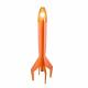 Thomas de Lussac - Rock &amp; rocket Orange - Lampe de chevet - ampoule(s)