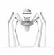 Thomas de Lussac - Spider light blanc - Lampe de chevet - ampoule(s)
