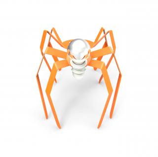 Thomas de Lussac - Spider light orange - Lampe de chevet - ampoule(s)
