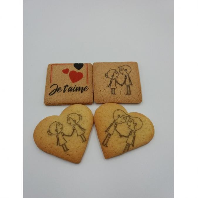 Un biscuit pour le Dire - Coffret Love-Love Châtaigne - Coffret, Panier (gastronomie)