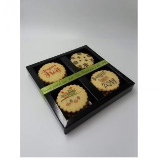 Un biscuit pour le Dire - Coffret Trio Gourmand Sablé Vanille - Biscuit et gâteau individuel - 300 gr