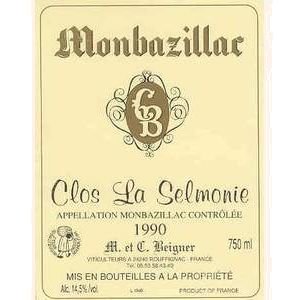 Vignoble Beigner - Clos la Selmonie Cuvée Clara - blanc - 2009 - Bouteille - 0.75L