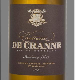 Vignobles Lacoste - Chateau de Cranne 6eme génération - blanc - 2019 - Bouteille - 0.75L