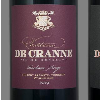 Vignobles Lacoste - Château de Cranne 6émée Génération- rouge - 2017 - Bouteille - 0.75L