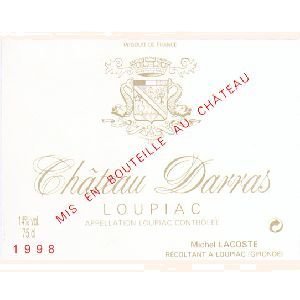 Vignobles Lacoste - Cuvée Annie Darras - blanc - 2016 - Bouteille - 0.75L