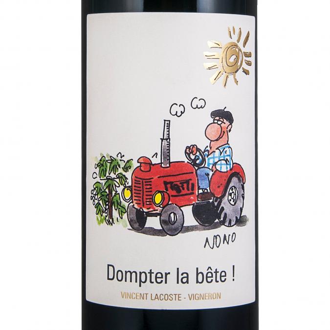 Vignobles Lacoste - Dompter la Bête! Bordeaux Rouge Bio - 2017 - Bouteille - 0.75L
