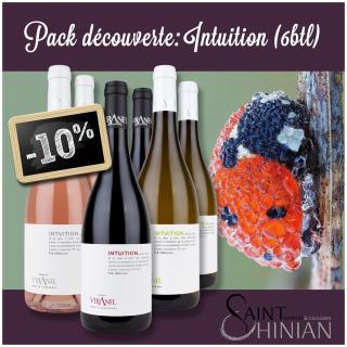 Viranel / Vins du Languedoc / Saint-Chinian - Pack découverte Intuition - N/A - Bouteille - 0.75L