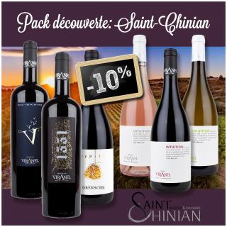 Viranel / Vins du Languedoc / Saint-Chinian - Pack découverte Saint-Chinian - N/A - Bouteille - 0.75L