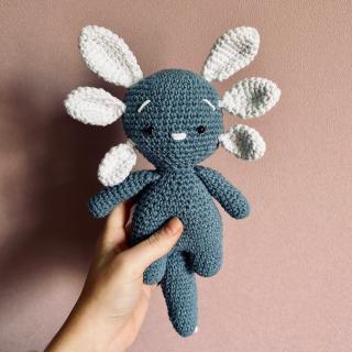 Wave Creation - Peluche « Axolotl » - Peluche crochet