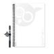 WhyNote - WhyNote Book – A4 – Blanc - bloc-note réutilisable