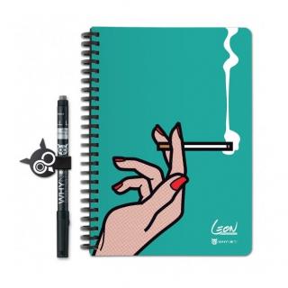 WhyNote - WhyNote Book – A5 – Cigarette - bloc-note réutilisable